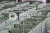 military sand wall/security barriers block escape routes for both firefighters and occupants/JOESCO